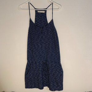 Madewell (Hi-Line) - Blue Striped Dress - M